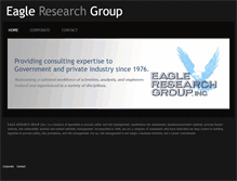 Tablet Screenshot of eagleresearchgroup.com
